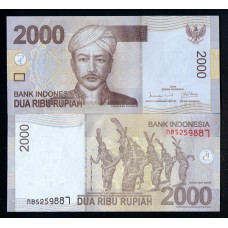 Индонезия 2000 рупий 2016г.